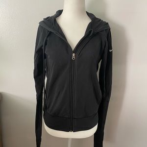 Nike Dri-Fit Black Zip Hoodie